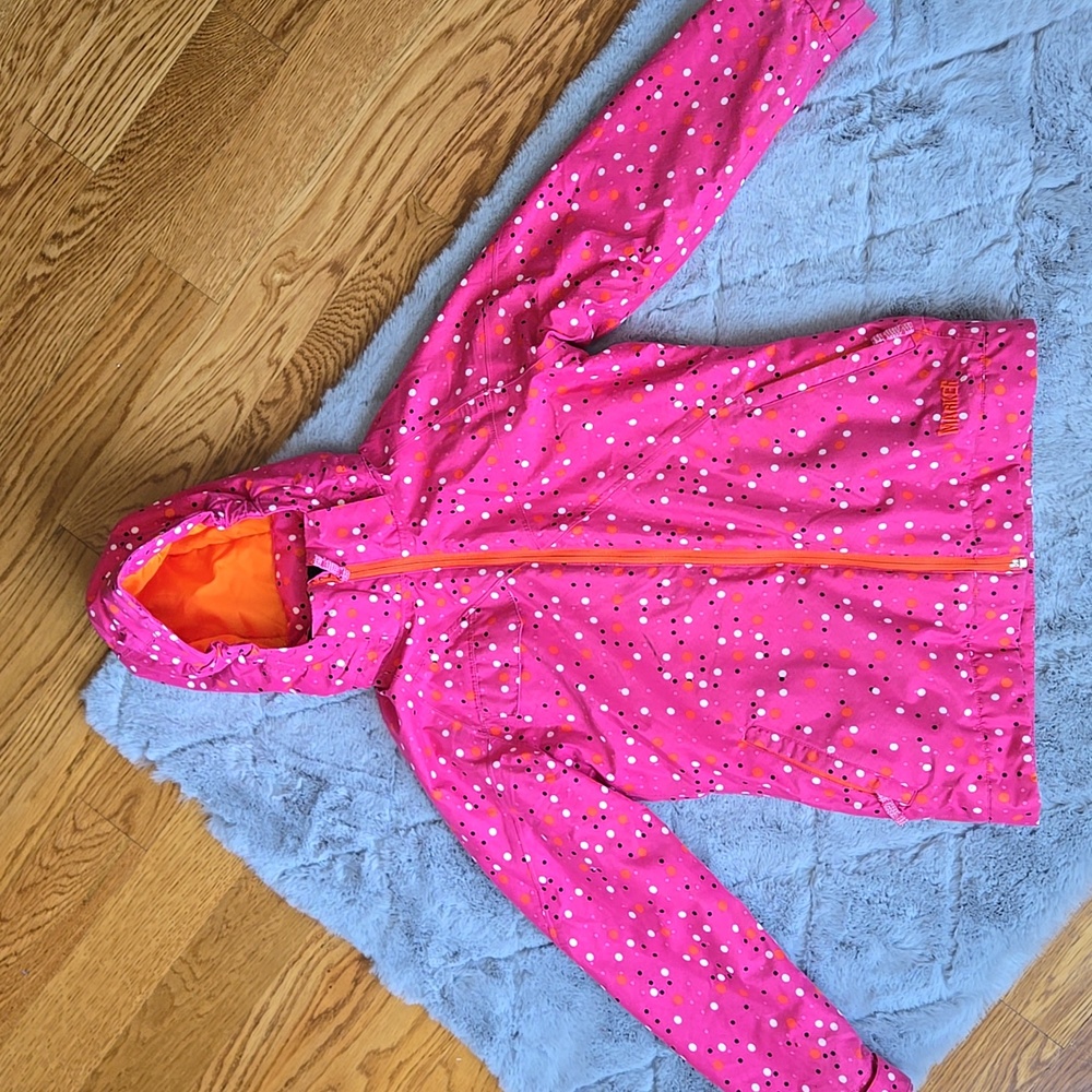 Marker Pink Winter Coat, Girls Size 8, Decent Condition